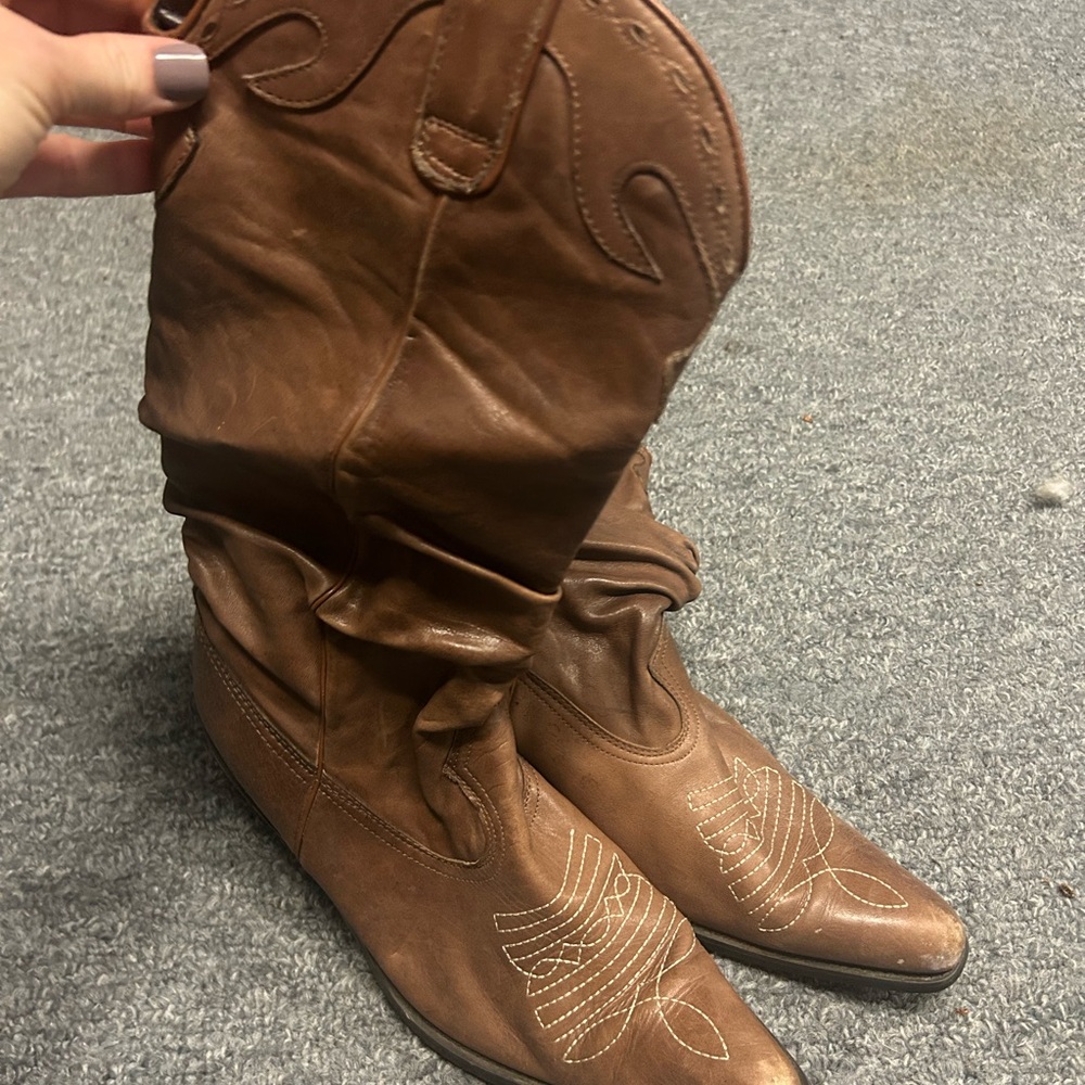 Women's Brown Western Boots